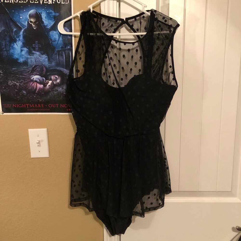 NWOT Retro One Piece Swimsuit
